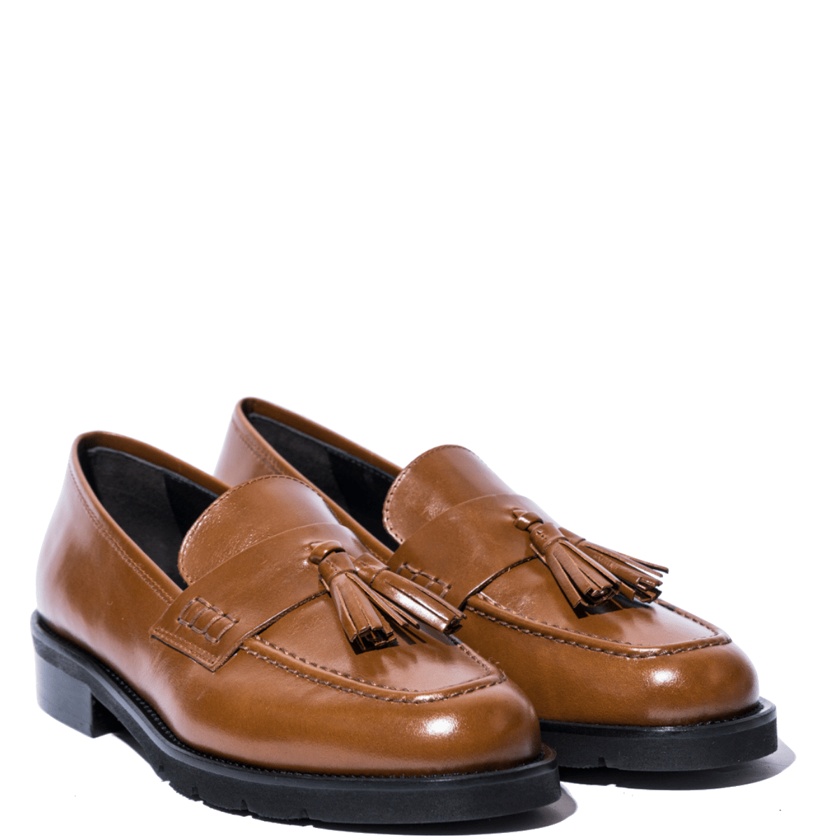 Mocassino Luca Grossi Nappine Pelle Sieant Cuoio - Luca Grossi - Calzature Savorè