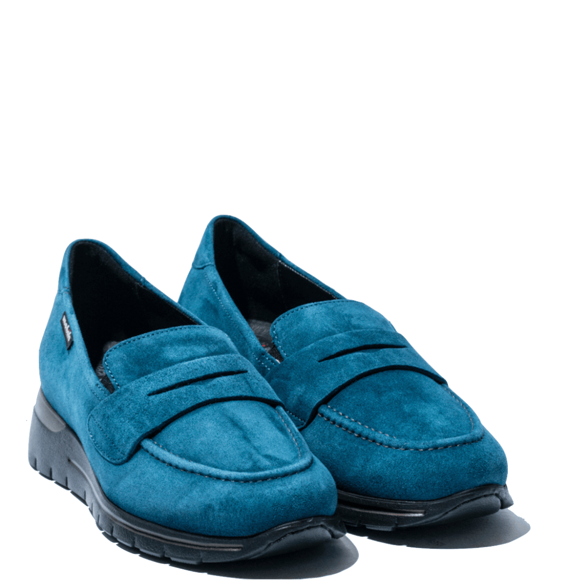 Mocassino Mephisto Elyna Camoscio Peacock Blue - Mephisto - Calzature Savorè