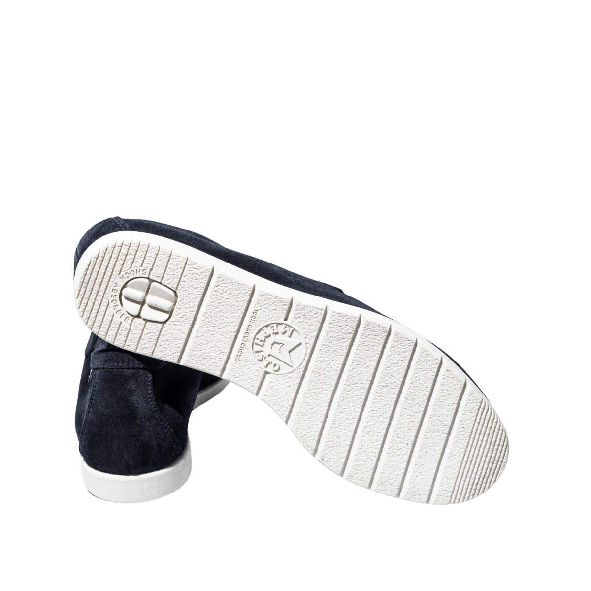 Mocassino Mephisto Valenza Nappine Camoscio Blu - Mephisto - Calzature Savorè