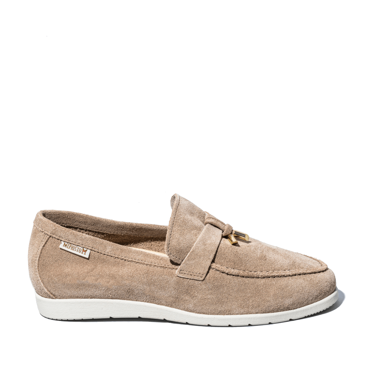 Mocassino Mephisto Valenza Nappine Camoscio Taupe - Mephisto - Calzature Savorè