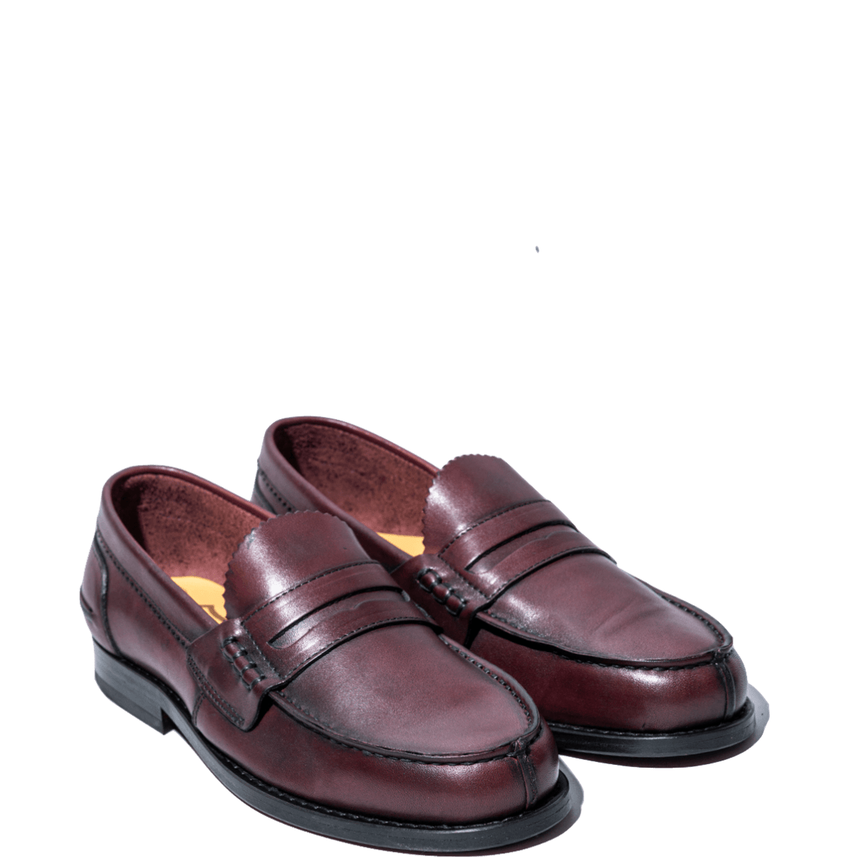 Mocassino Penny Loafer Saxone Woman Vitello Bordeaux - Saxone - Calzature Savorè