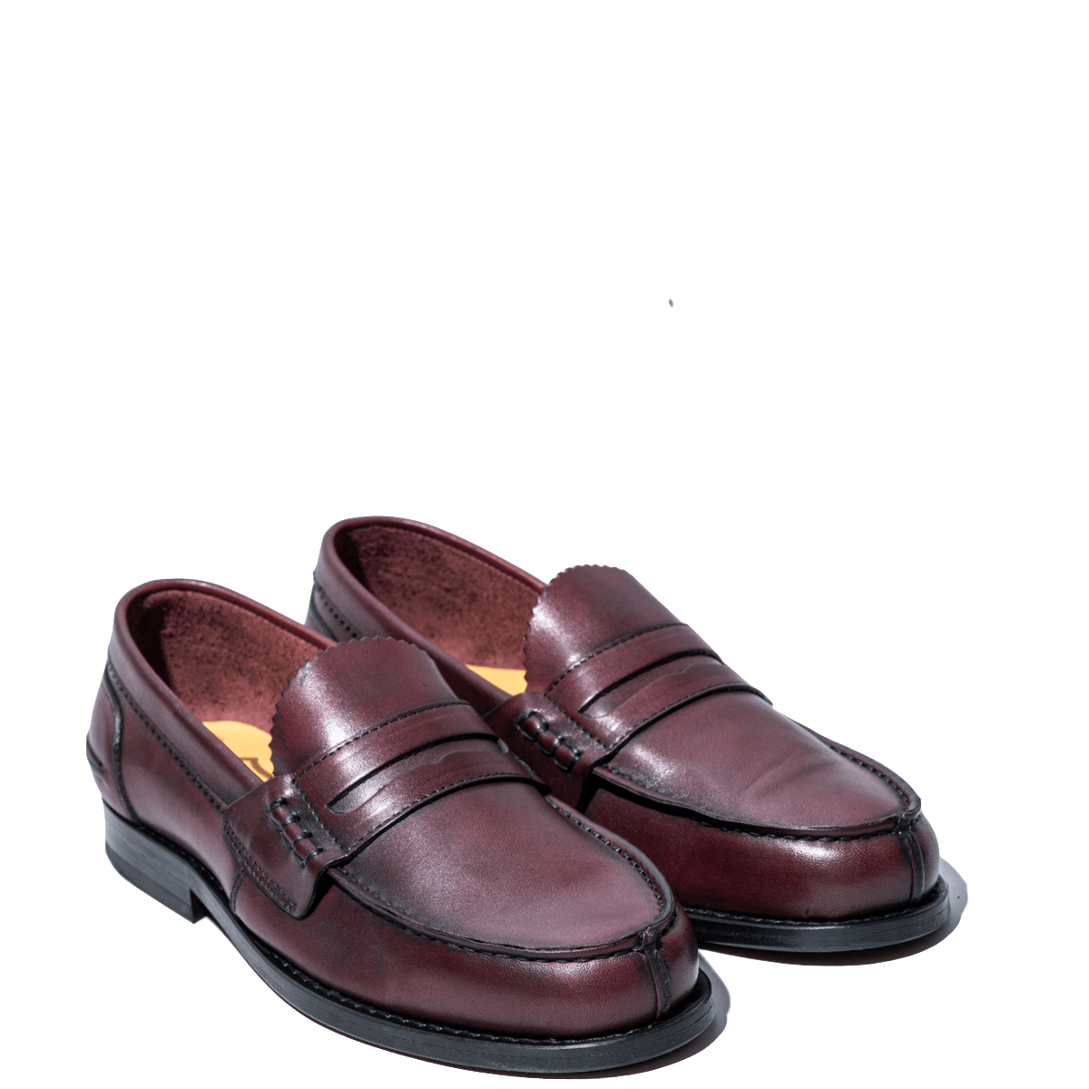 Mocassino Penny Loafer Saxone Woman Vitello Bordeaux - Saxone - Calzature Savorè
