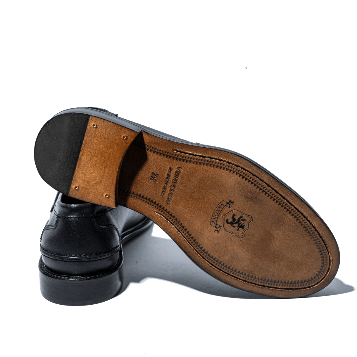 Mocassino Saxone Fodera Pelle Nappine Pelle Nero - Saxone - Calzature Savorè