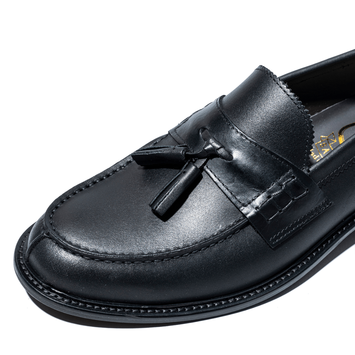 Mocassino Saxone Fodera Pelle Nappine Pelle Nero - Saxone - Calzature Savorè