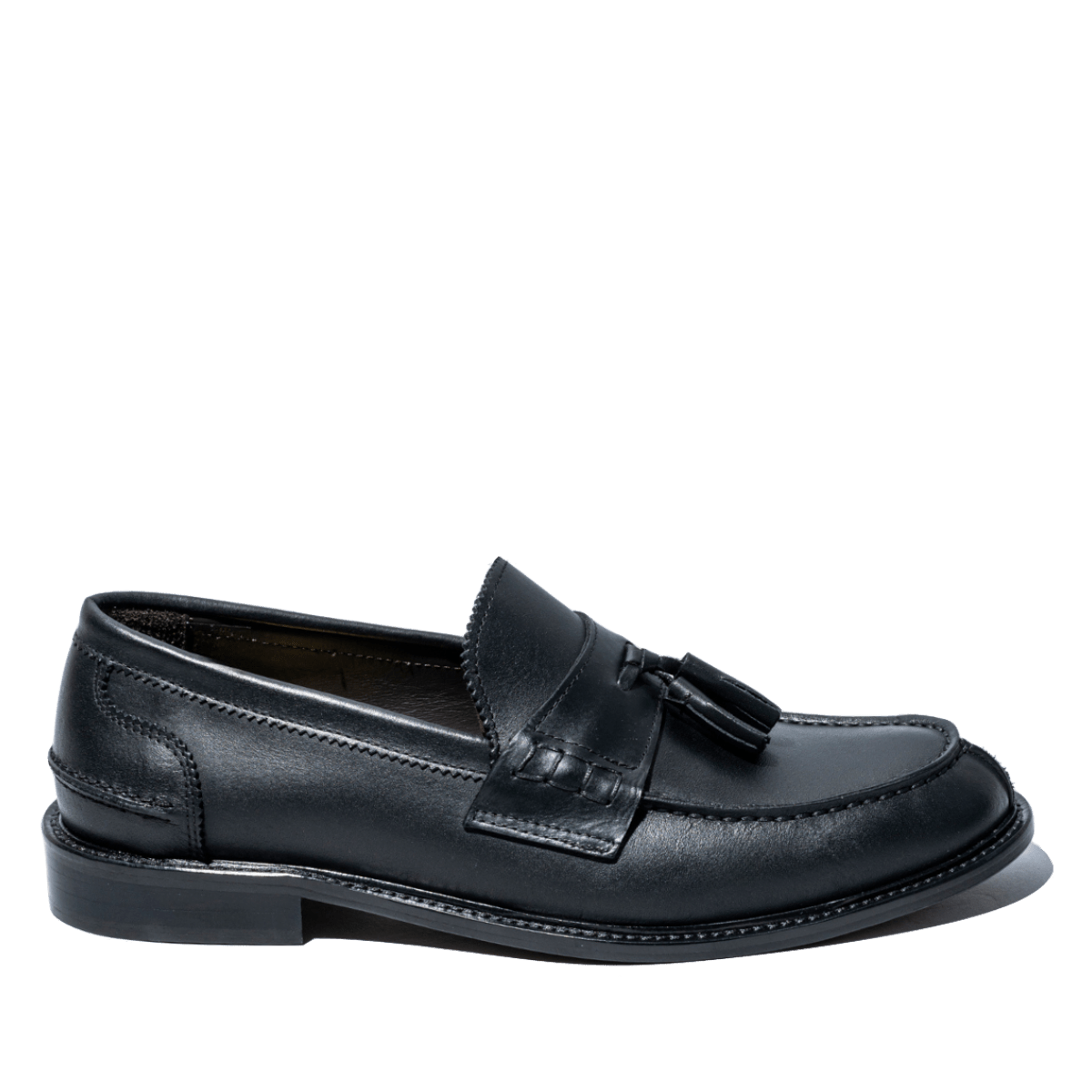 Mocassino Saxone Fodera Pelle Nappine Pelle Nero - Saxone - Calzature Savorè