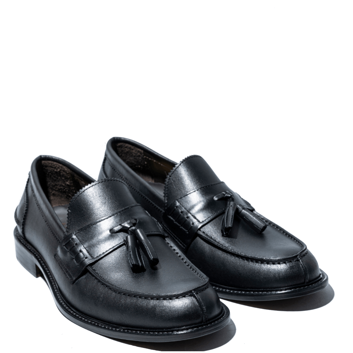 Mocassino Saxone Fodera Pelle Nappine Pelle Nero - Saxone - Calzature Savorè