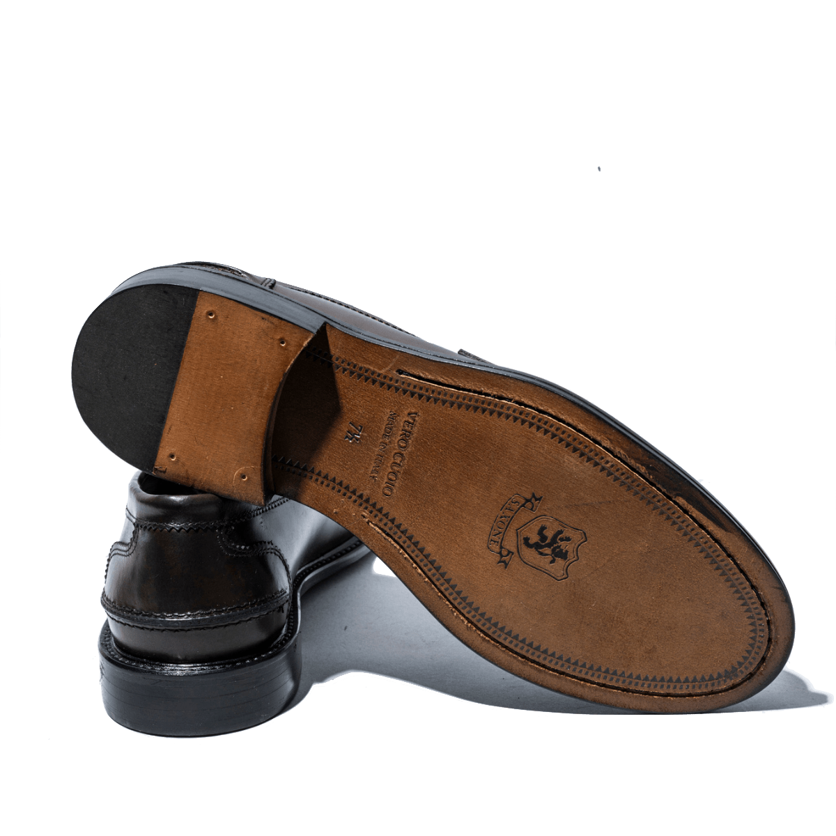 Mocassino Saxone Fodera Pelle Nappine Pelle Testa Di Moro - Saxone - Calzature Savorè