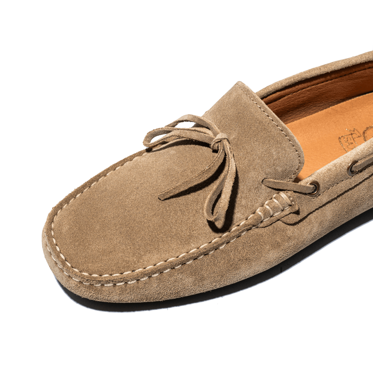 Mocassino Saxone Gommini Camoscio Antilope - Saxone - Calzature Savorè