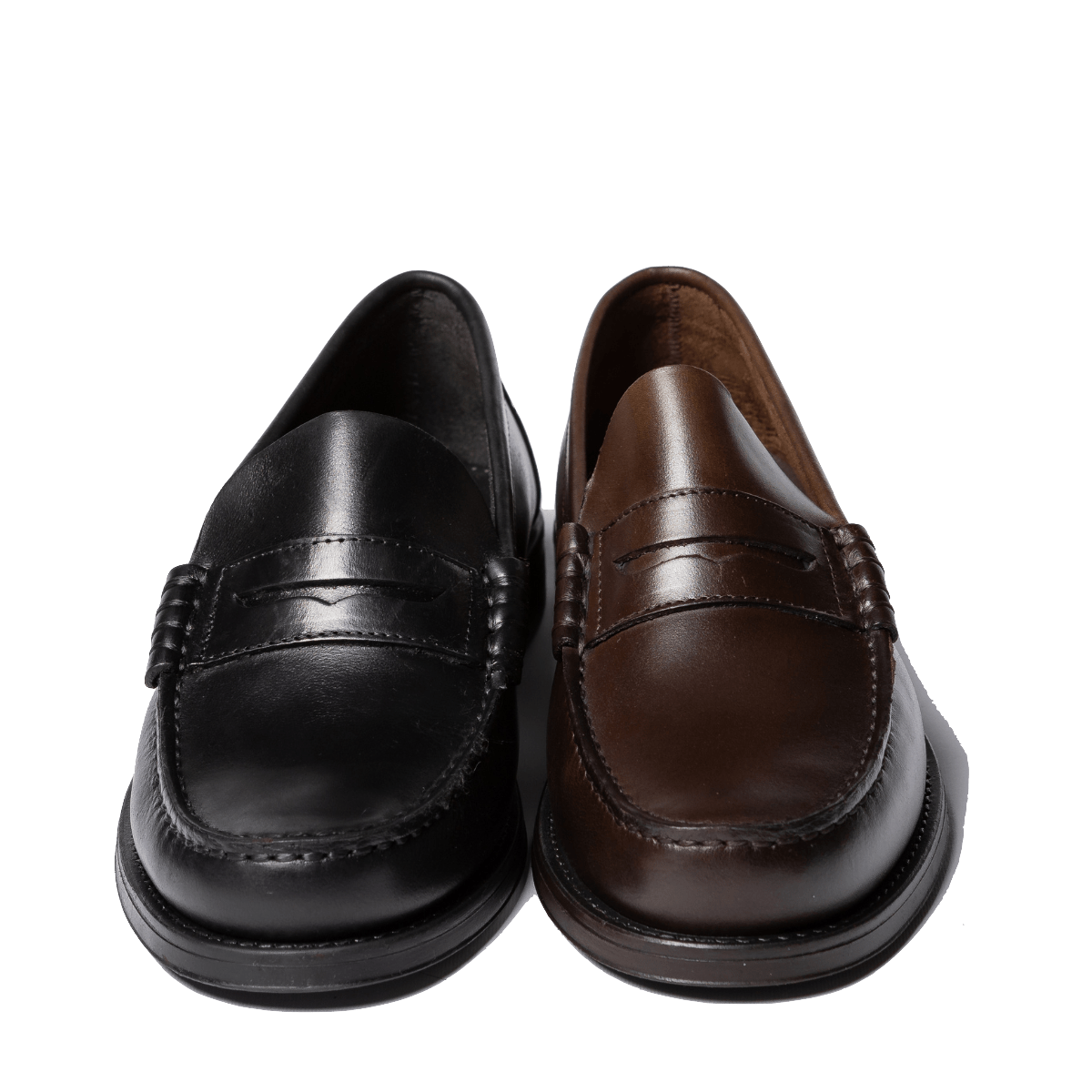 Mocassino Saxone Vitello Dark Brown Fondo Gomma - Saxone - Calzature Savorè