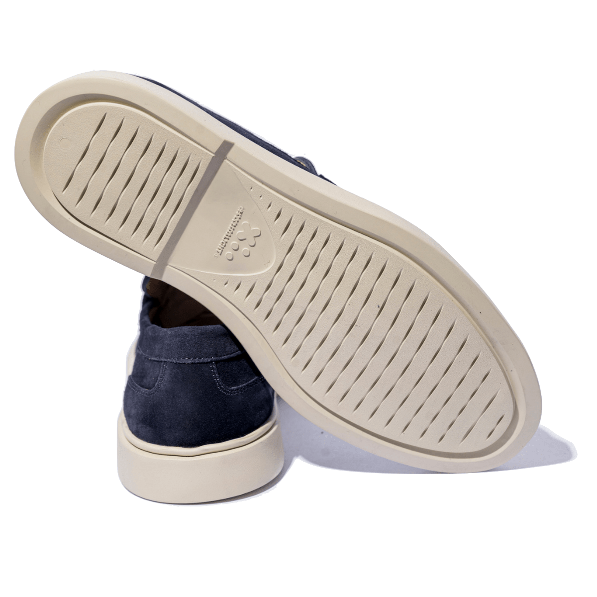 Mocassino Triver Flight Mascherina Camoscio Softy Blu - Triver Flight - Calzature Savorè