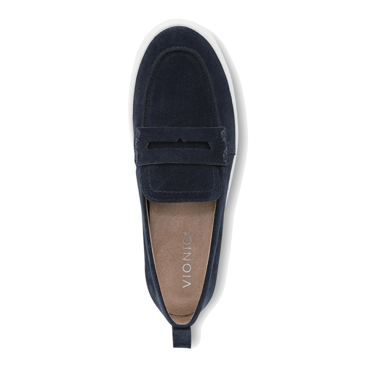 Mocassino Vionic Uptown Camoscio Blu - Vionic - Calzature Savorè