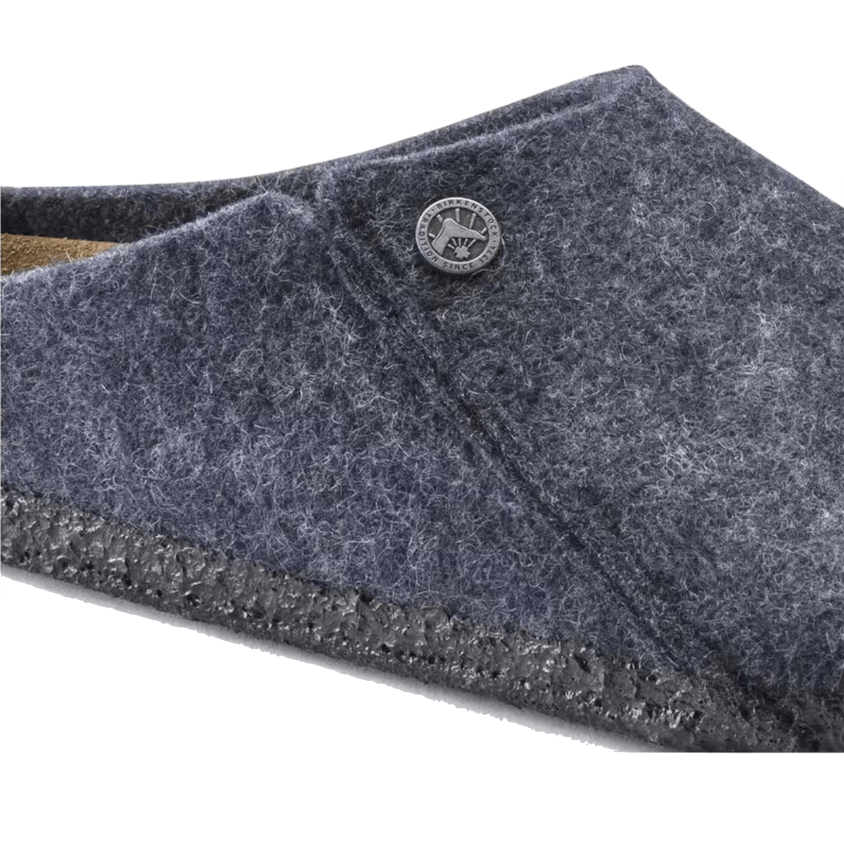 Pantofola Birkenstock Zermatt Feltro Di Lana Dark Blue - Birkenstock - Calzature Savorè