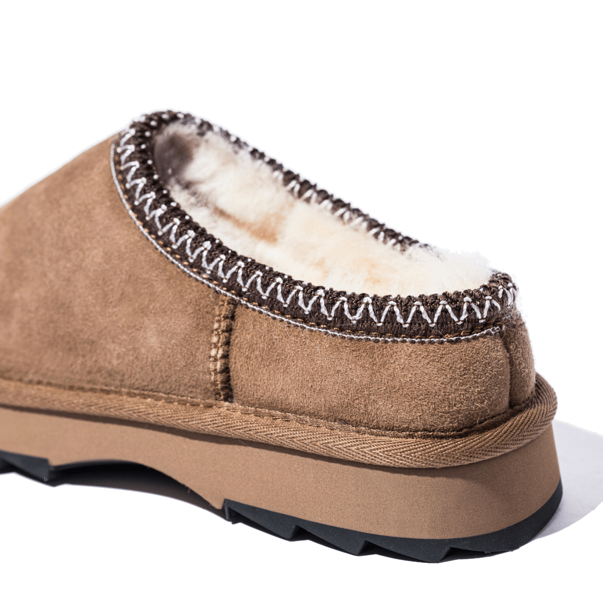 Pantofola Emu Australia Sharky Scuff Montone Imbottito Chestnut - Emu Australia - Calzature Savorè