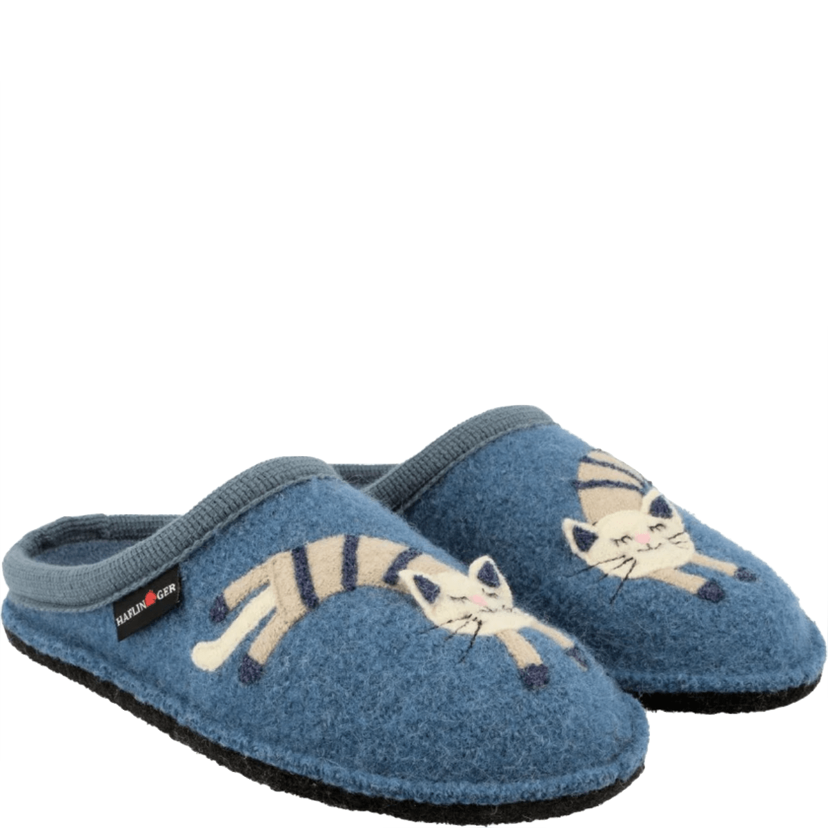 Pantofola Haflinger Flair Choupette Blu Polvere - Haflinger - Calzature Savorè