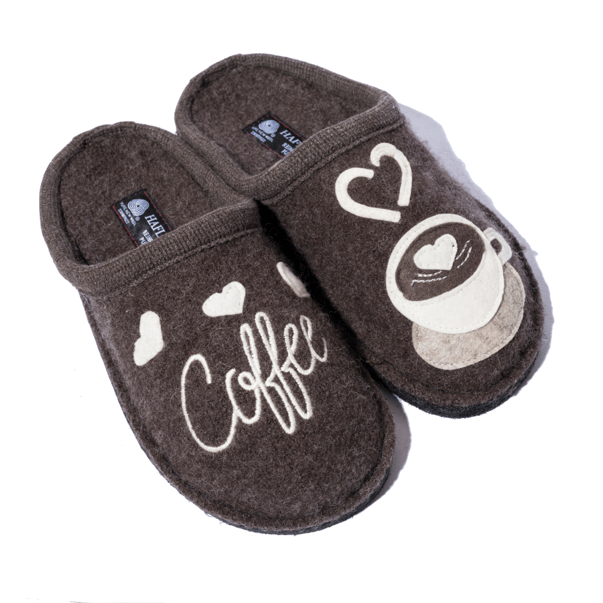 Pantofola Haflinger Flair Coffee Time Marrone - Haflinger - Calzature Savorè