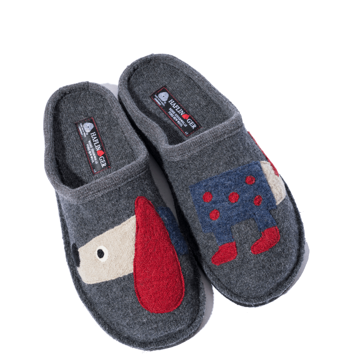 Pantofola Haflinger Flair Theo Antracite - Haflinger - Calzature Savorè