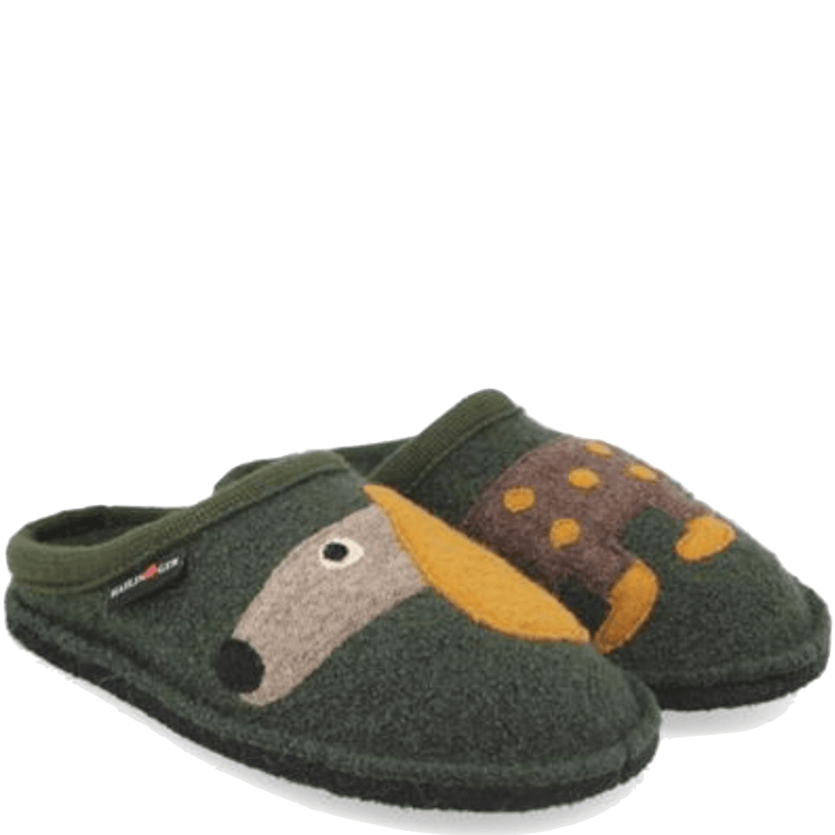 Pantofola Haflinger Flair Theo Verde - Haflinger - Calzature Savorè