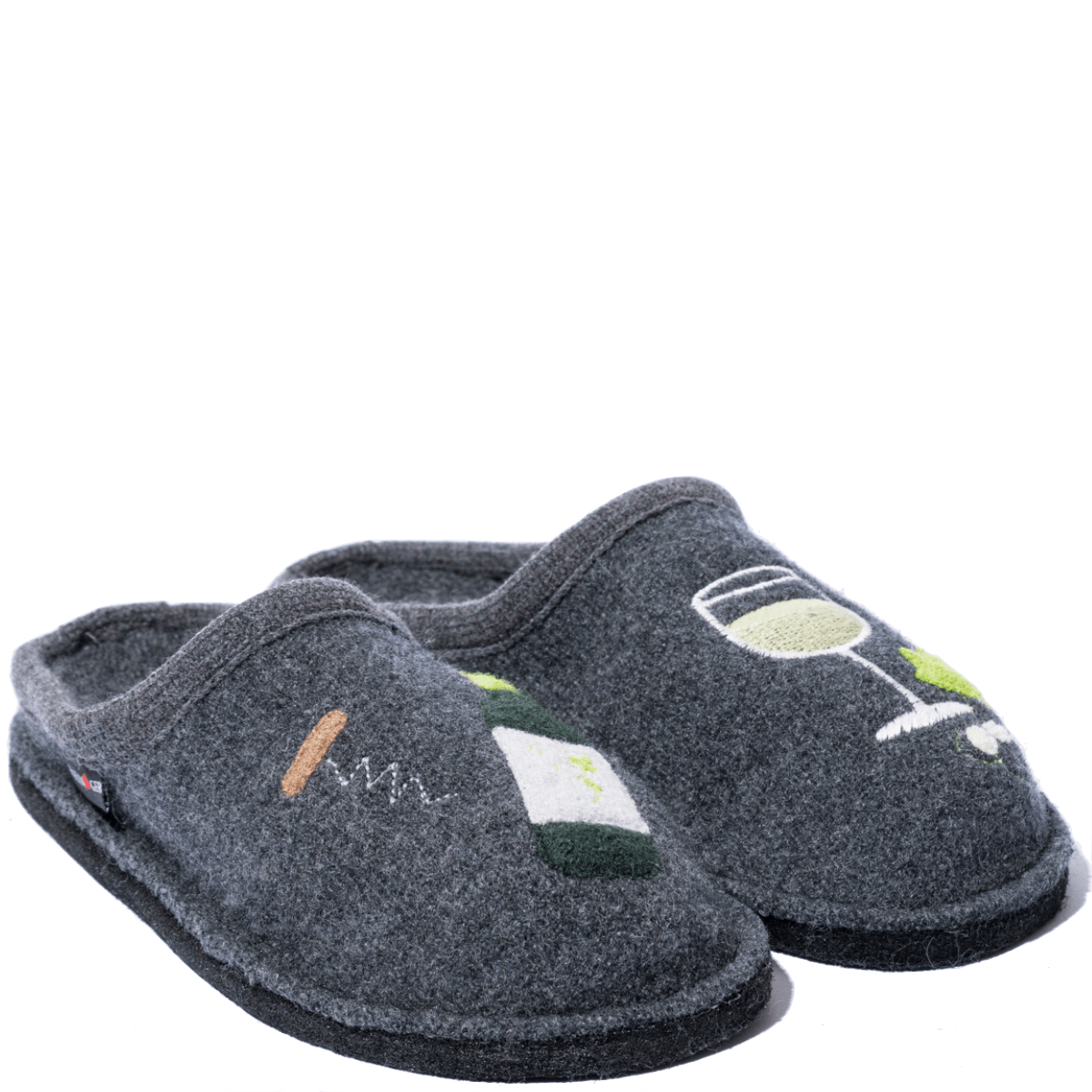 Pantofola Haflinger Flair Wine Grigio - Haflinger - Calzature Savorè