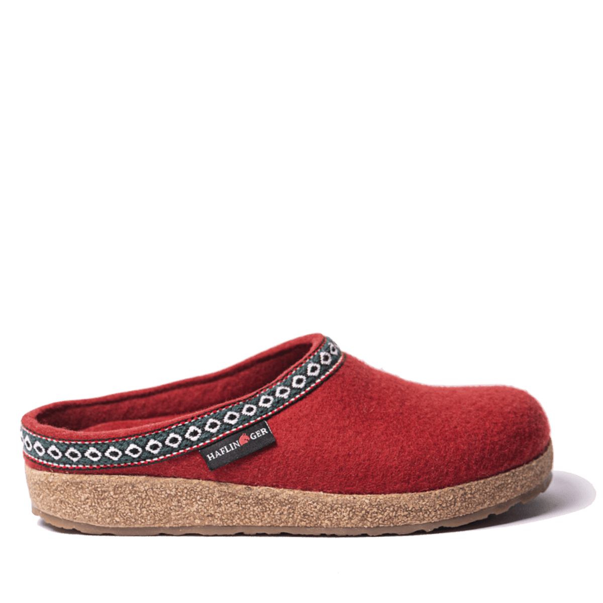 Pantofola Haflinger Grizzly Franzl Rosso - Haflinger - Calzature Savorè