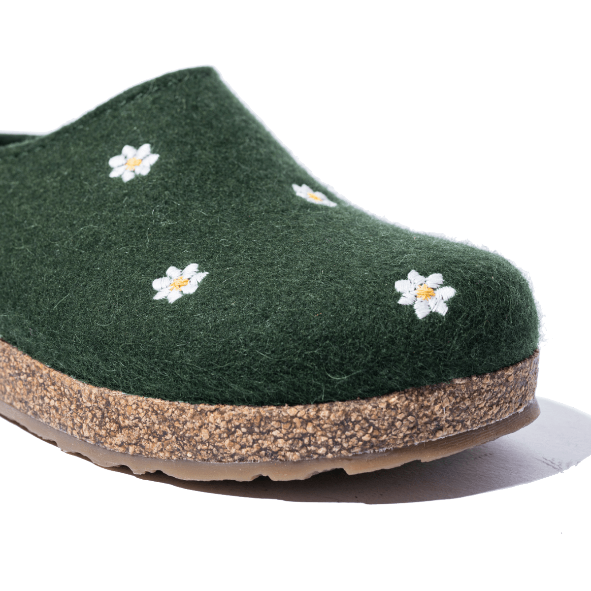 Pantofola Haflinger Grizzly Margherite Verdone - Haflinger - Calzature Savorè