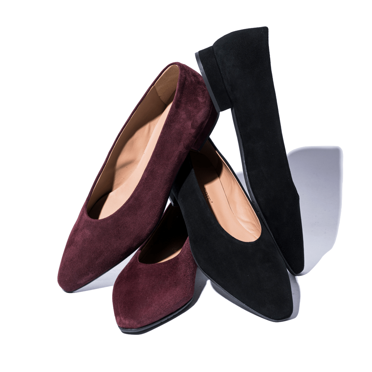 Pantofolina La Sellerie Camoscio Bordeaux - La Sellerie - Calzature Savorè