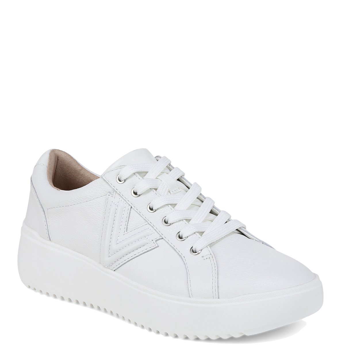Sneaker-Vionic-Kearny-Platform-Pelle-Bianco-1