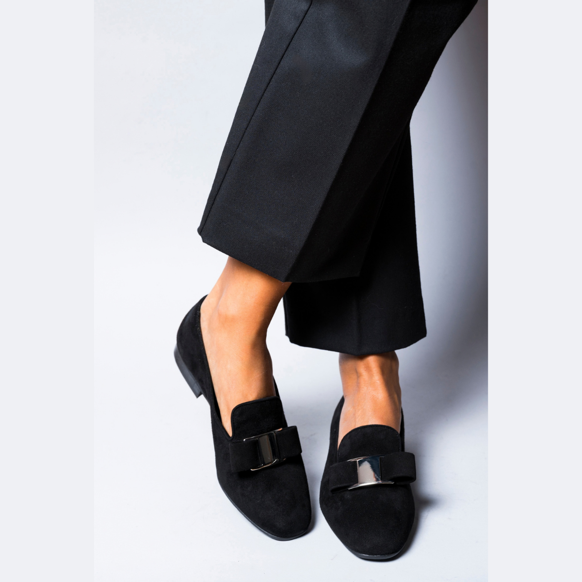 Pantofolina-La-Sellerie-Fibbia-Camoscio-Nero-6
