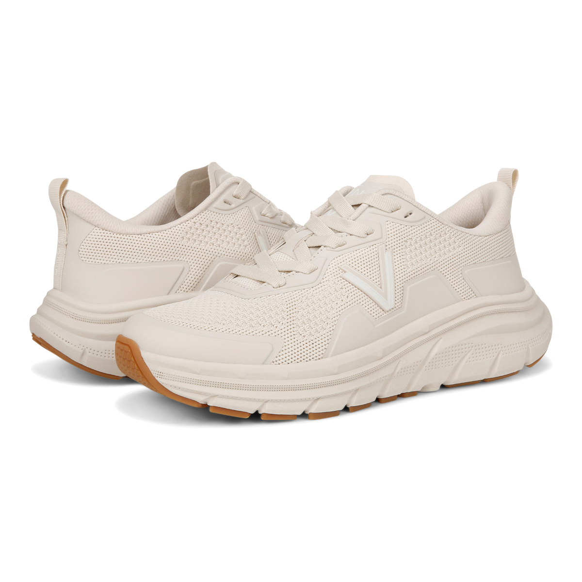 Sneaker-Vionic-Walk-Max-Tessuto-Tecnico-Crema-5