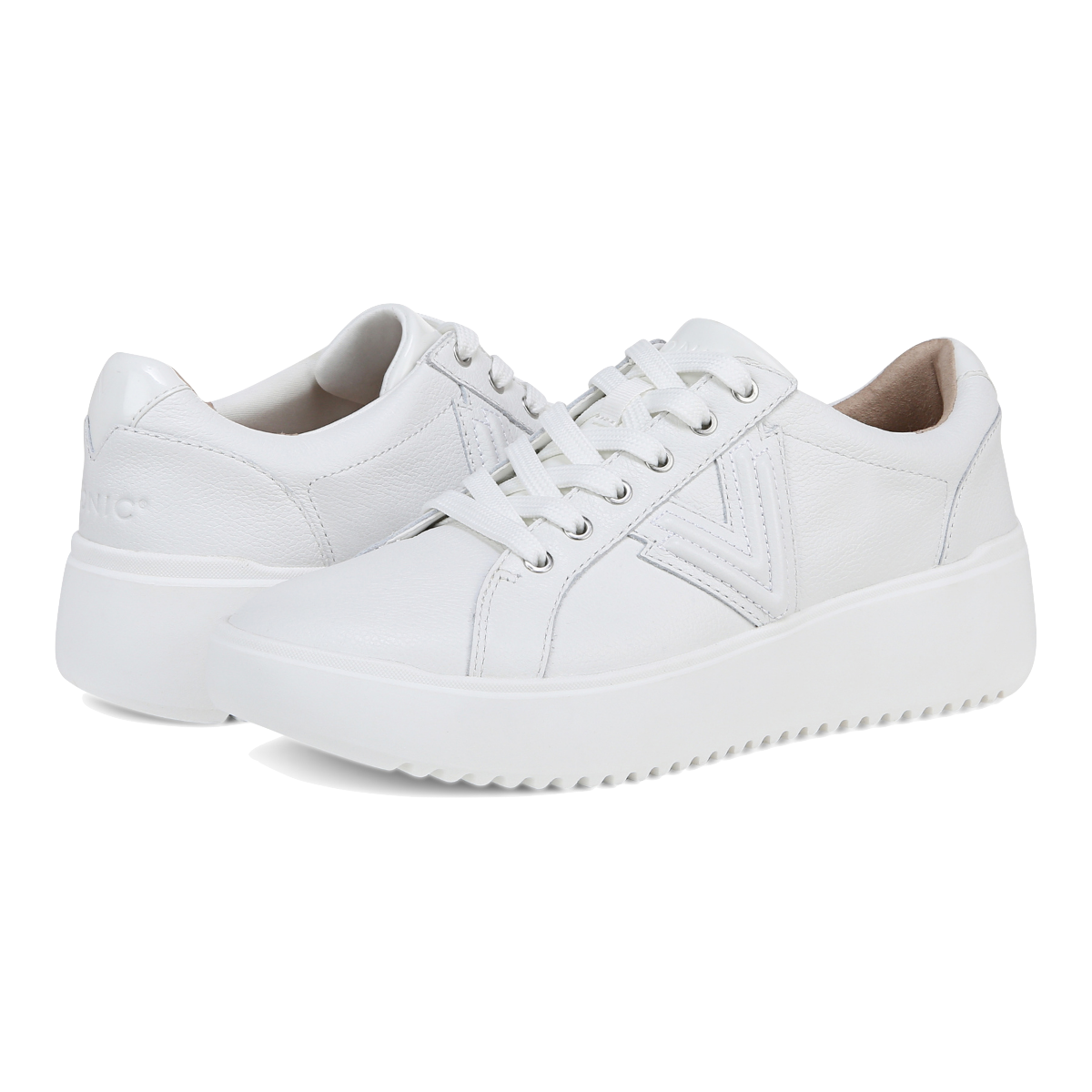 Sneaker-Vionic-Kearny-Platform-Pelle-Bianco-5