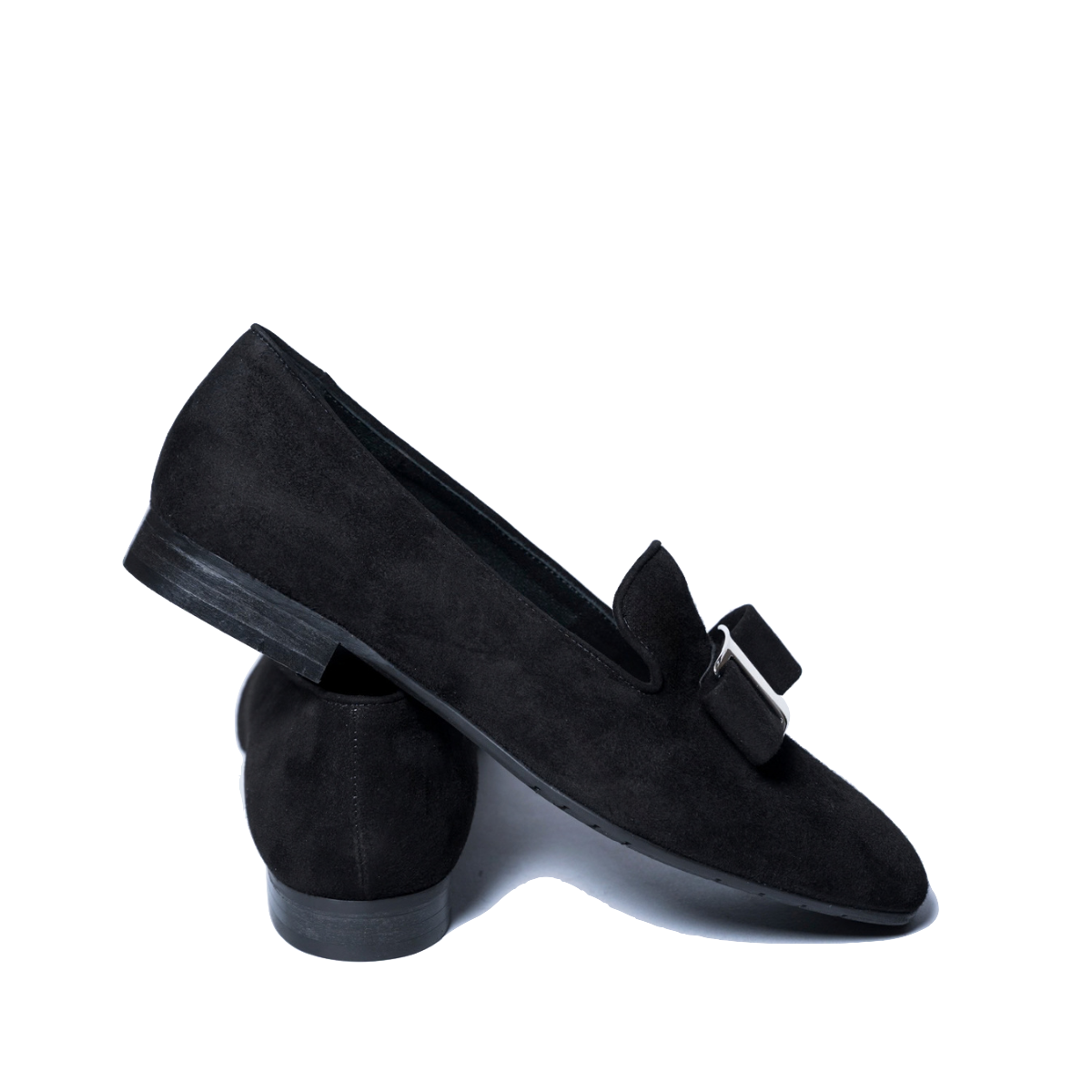 Pantofolina-La-Sellerie-Fibbia-Camoscio-Nero-3
