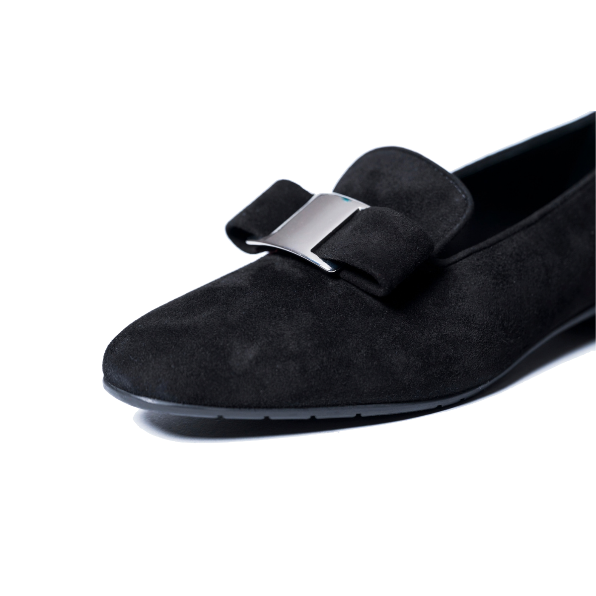 Pantofolina-La-Sellerie-Fibbia-Camoscio-Nero-4