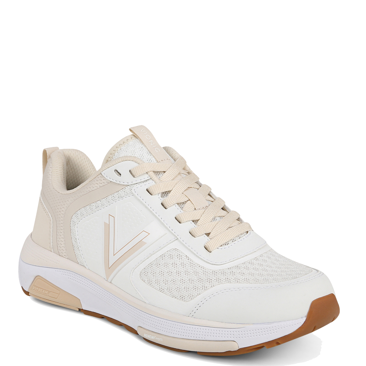 Sneaker Vionic Walk Strider Tessuto Tecnico Bianco / Crema