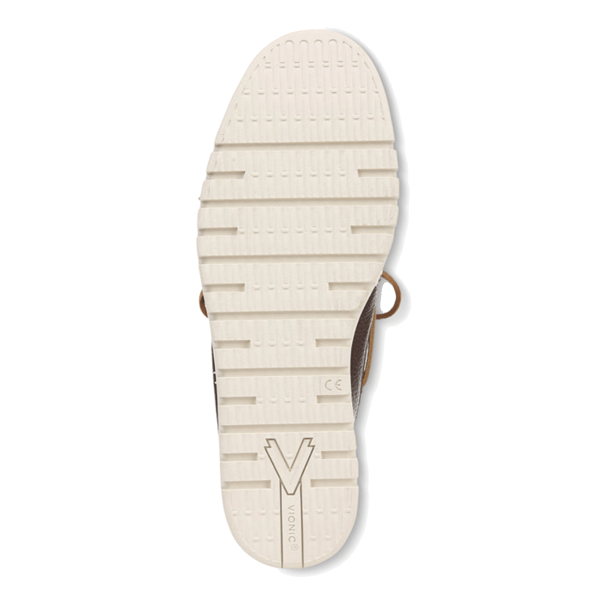 Allacciata Vela Vionic Uptown Boat Pelle Cioccolato