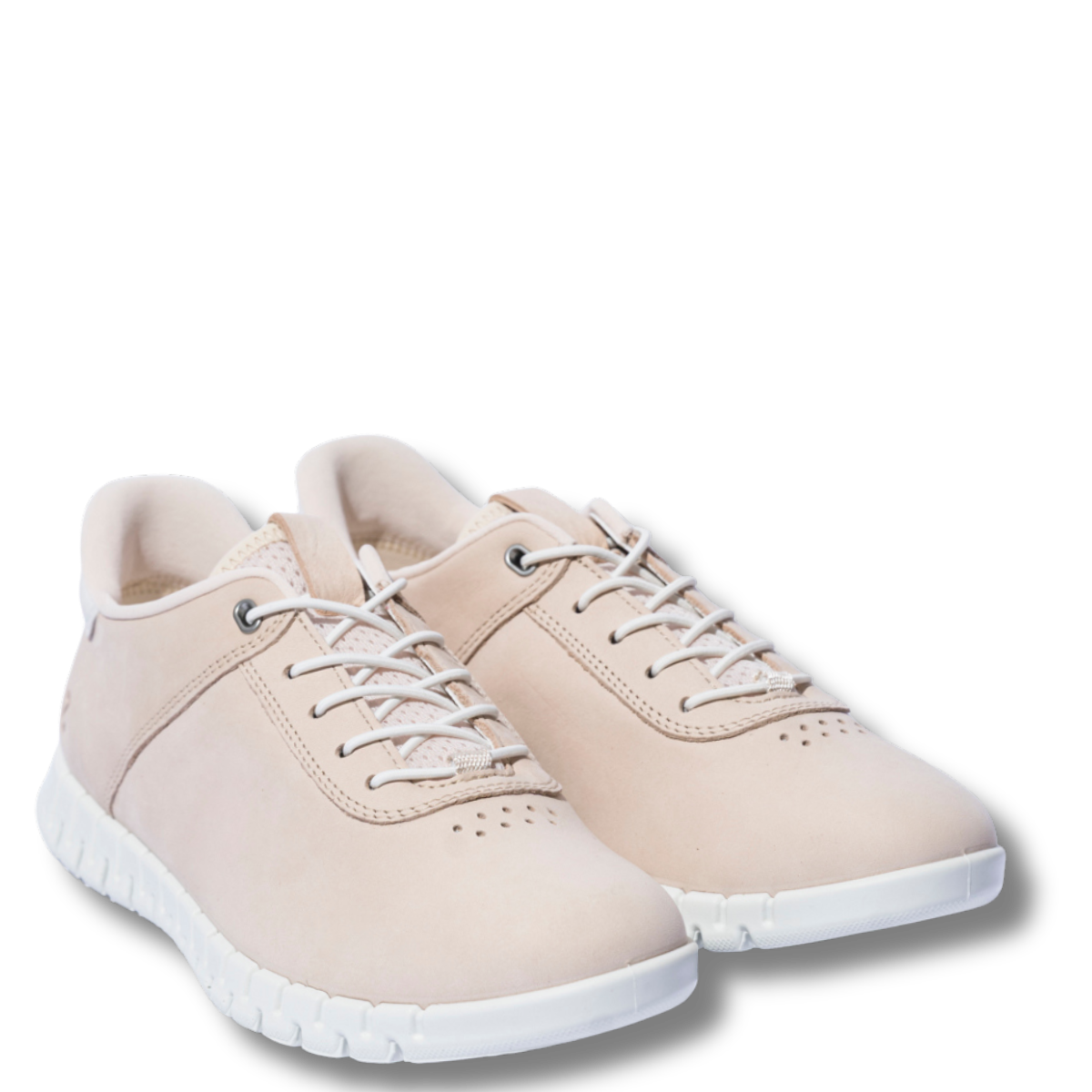 Sneaker-Ecco-Gruuv-Lite-Easy-Slip-On-Pelle-Nature/White-1