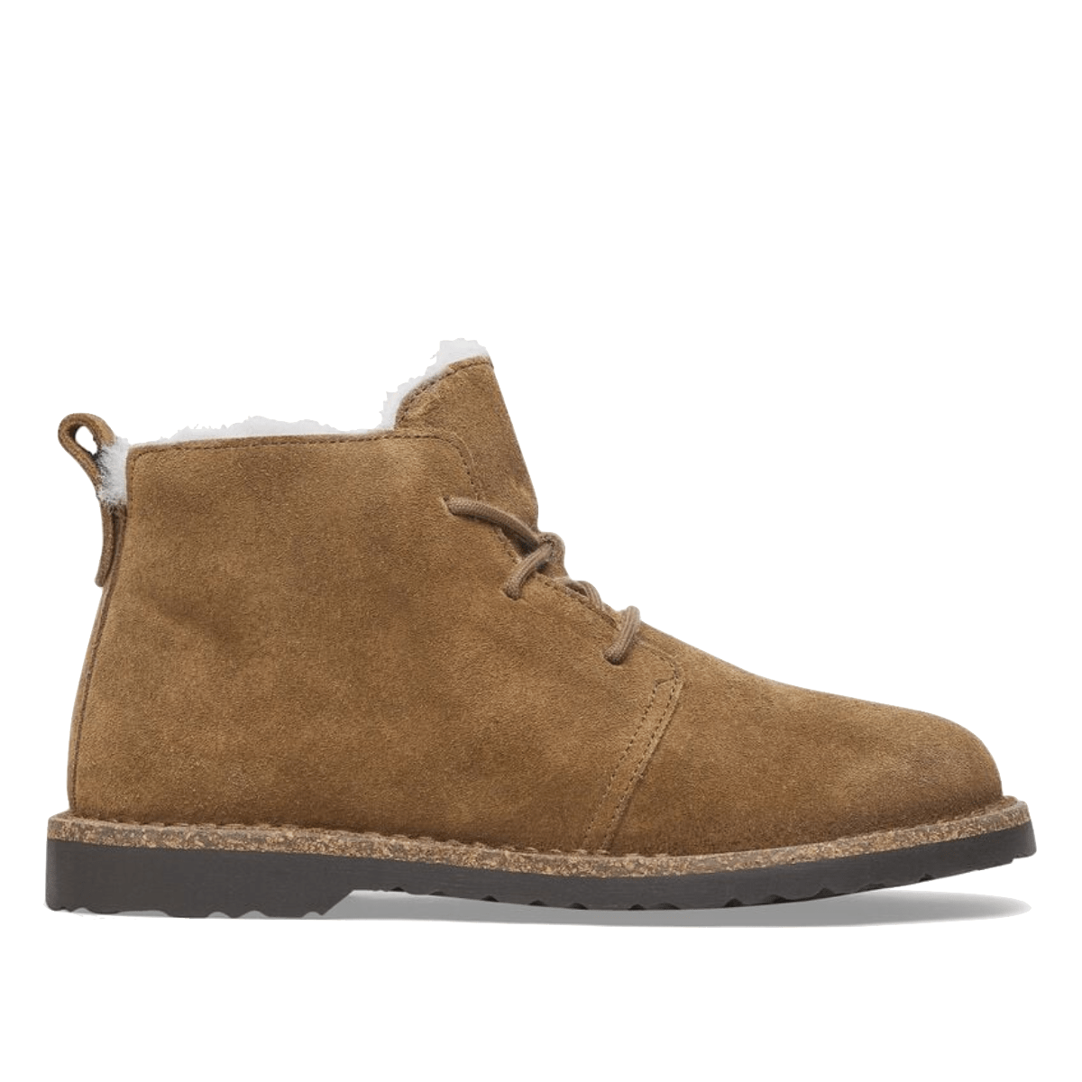 Polacchino Birkenstock Uppsala Chukka Shearling Camoscio Dark Tea - Birkenstock - Calzature Savorè