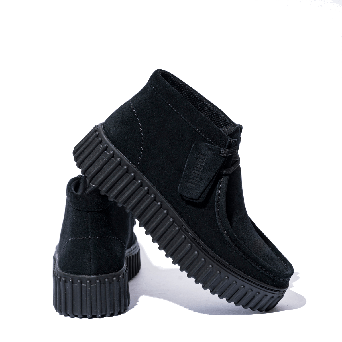 Polacchino Clark's Torhill Moss Camoscio Black - Clark's - Calzature Savorè