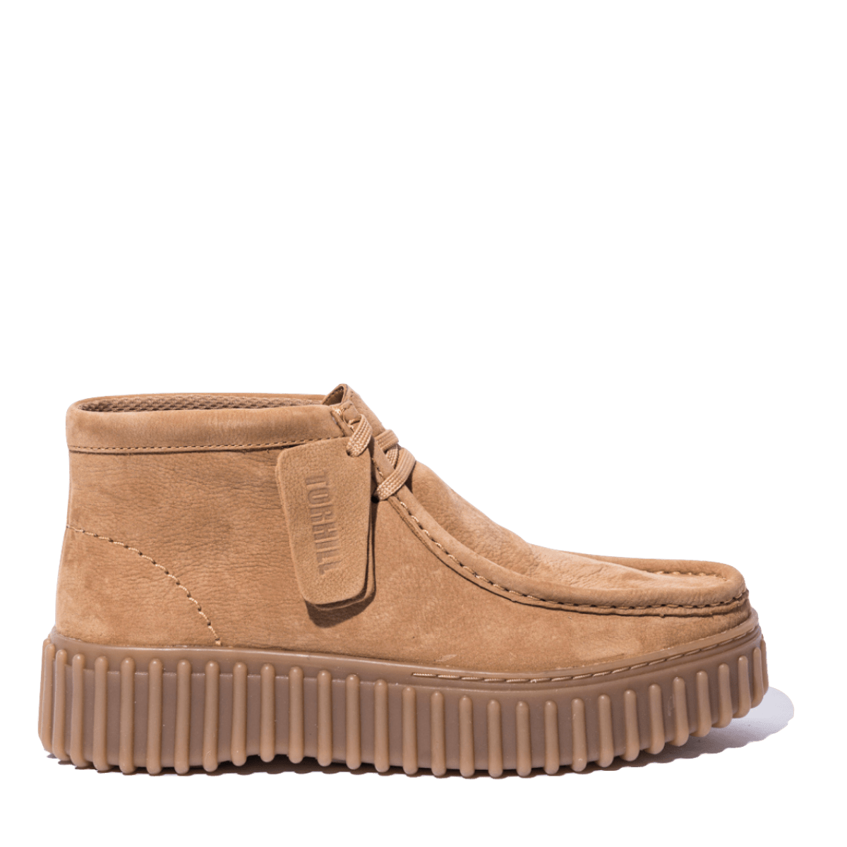 Polacchino Clark's Torhill Moss Nabuck Light Tan - Clark's - Calzature Savorè