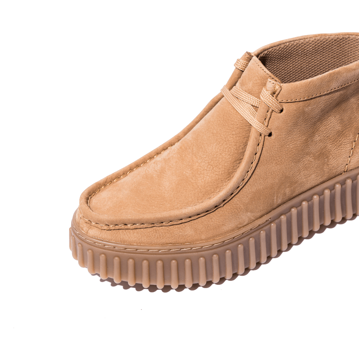 Polacchino Clark's Torhill Moss Nabuck Light Tan - Clark's - Calzature Savorè