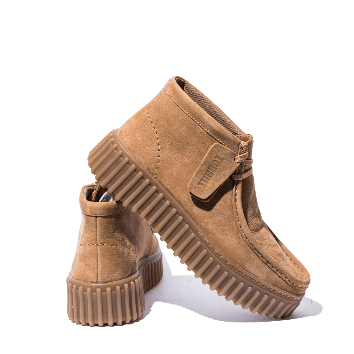 Polacchino Clark's Torhill Moss Nabuck Light Tan - Clark's - Calzature Savorè