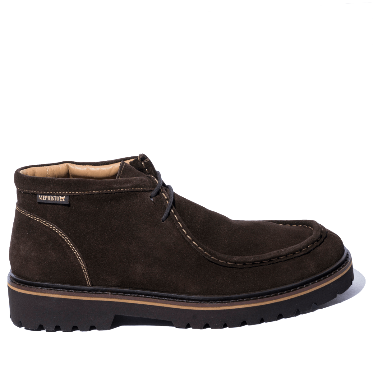 Polacchino Due Fori Mephisto Alexander Camoscio Dark Brown - Mephisto - Calzature Savorè