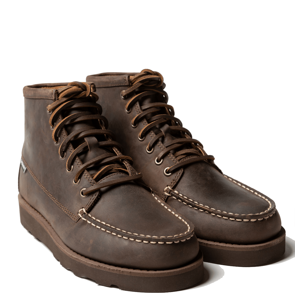 Polacchino Sebago Tala Mid Crazy Horse Pelle Total Dark Brown - Sebago - Calzature Savorè