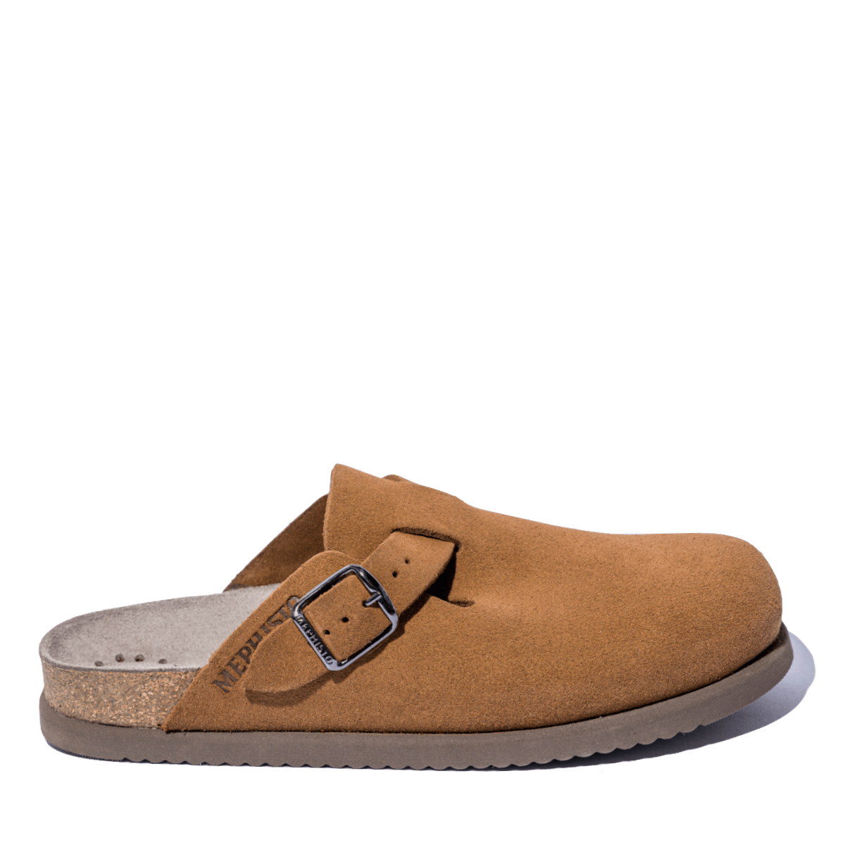 Sabot Mephisto Nathan Camoscio Tabacco - Birkenstock - Calzature Savorè