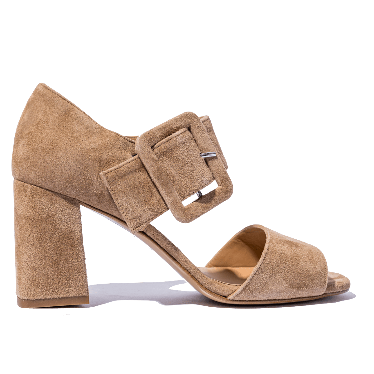 Sandalo Chiuso Vitulli & Co. Camoscio Cammello - Calzature Savorè - Calzature Savorè