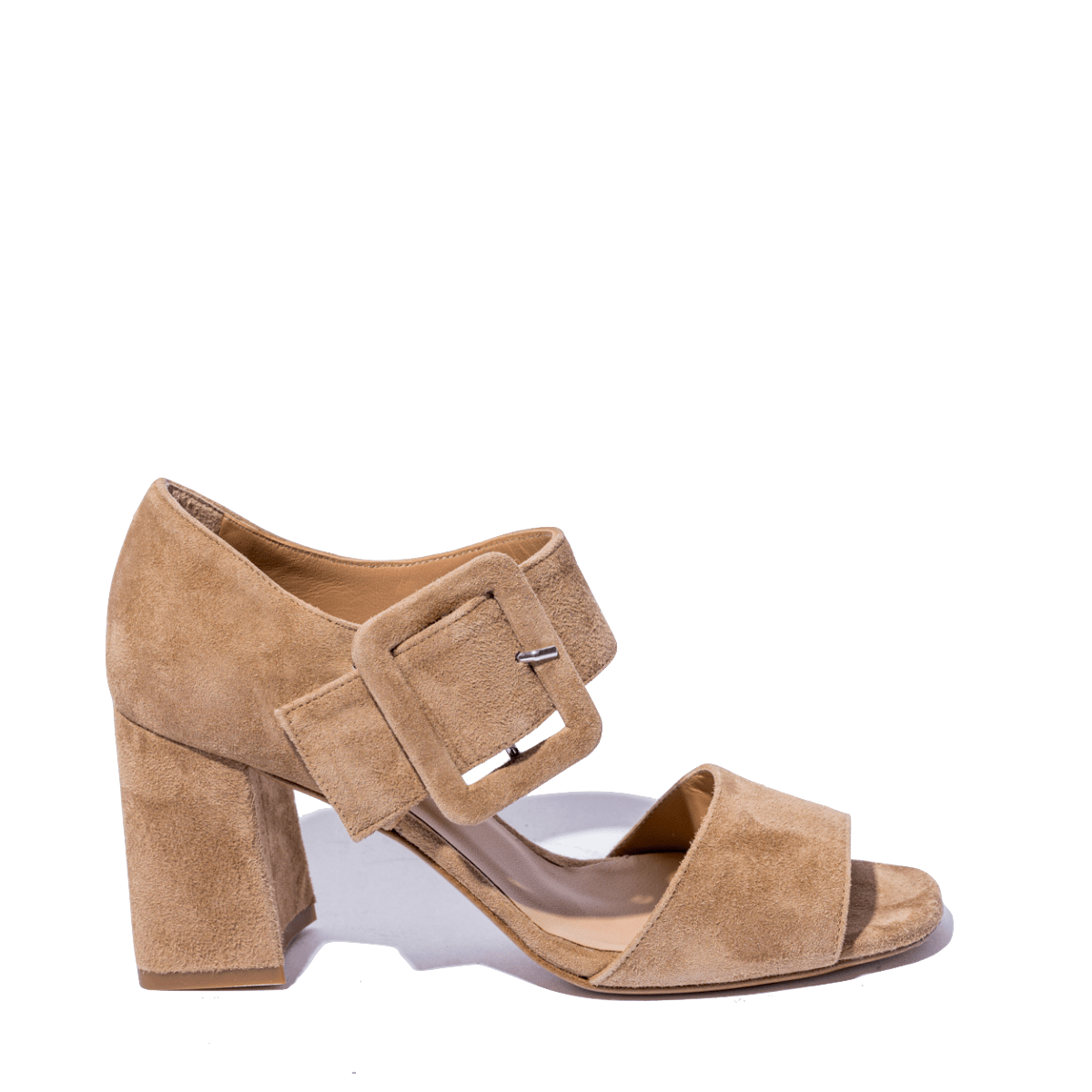 Sandalo Chiuso Vitulli & Co. Camoscio Cammello - Calzature Savorè - Calzature Savorè
