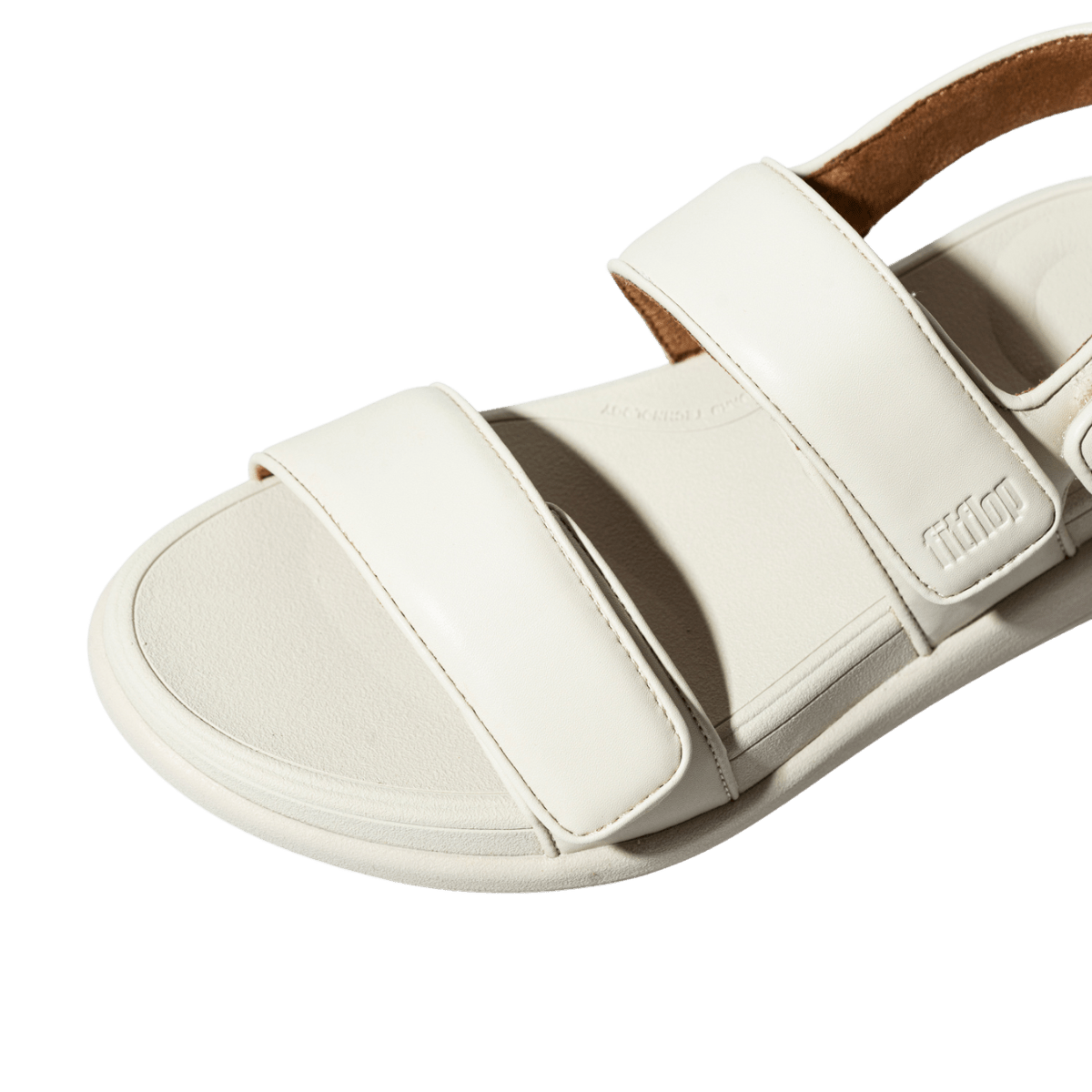 Sandalo Fit - Flop Flatform Back - Strap Pelle Beige Chiaro - Fit - Flop - Calzature Savorè