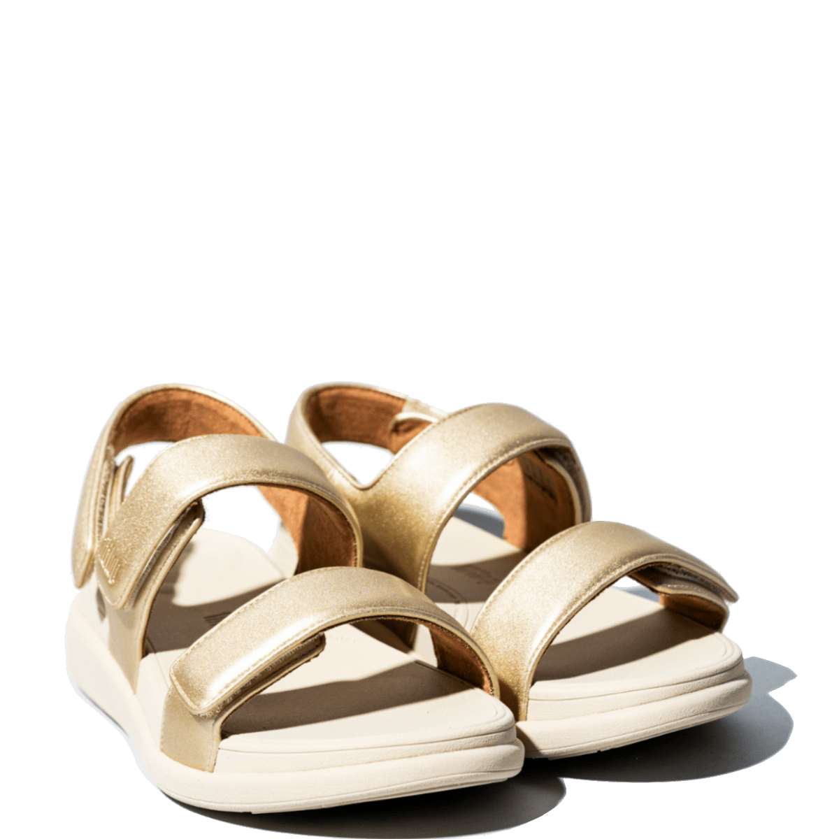 Sandalo Fit - Flop Flatform Back - Strap Pelle Platino - Fit - Flop - Calzature Savorè