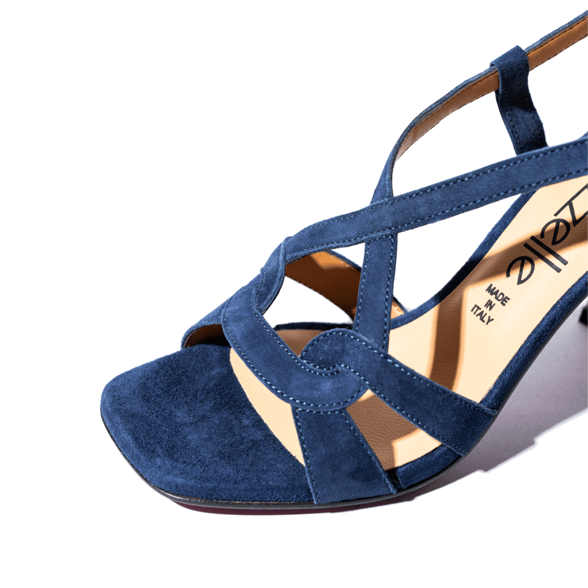 Sandalo Le Gazzelle Camoscio Blu Abiss - Le Gazzelle - Calzature Savorè