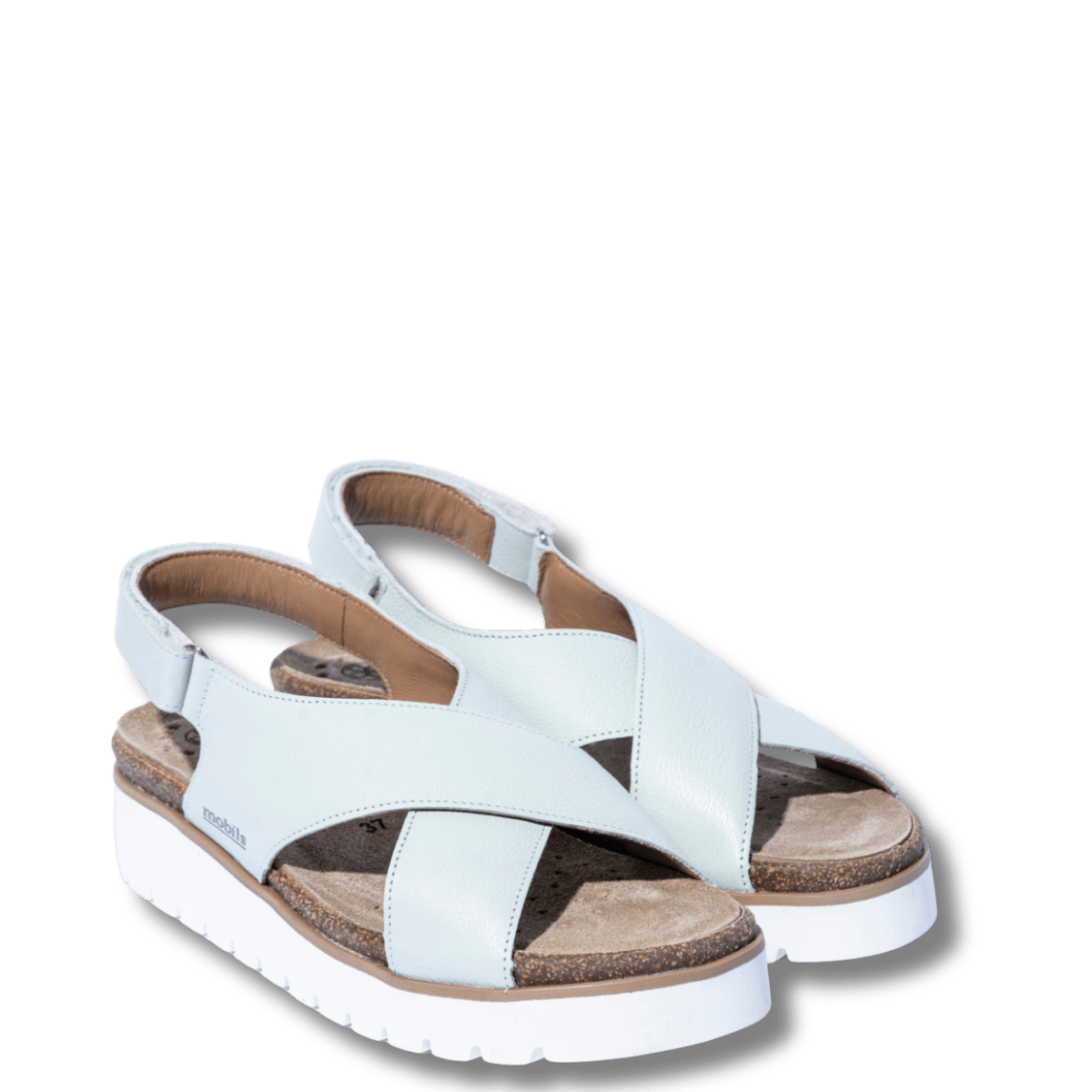 Sandalo Mephisto Tally Pelle Eucalipto - Mephisto - Calzature Savorè