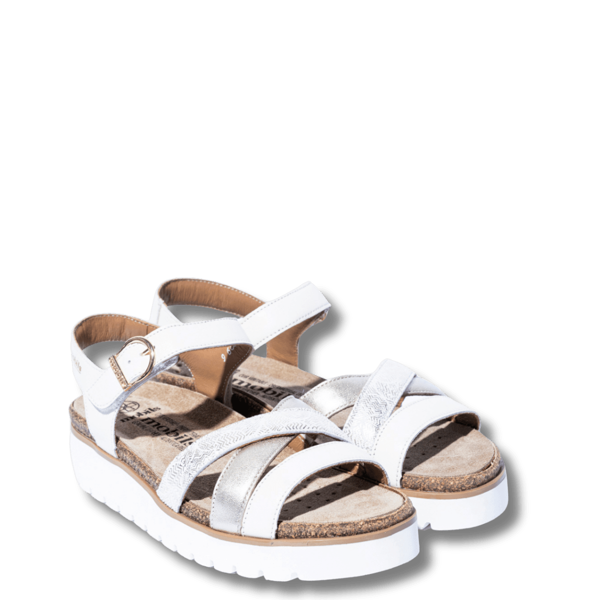 Sandalo Mephisto Thina Pelle White - Mephisto - Calzature Savorè