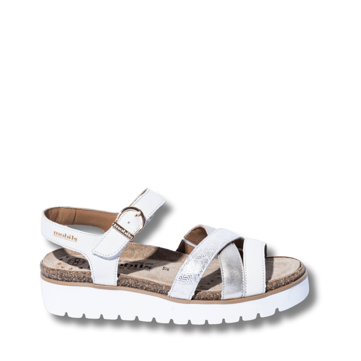 Sandalo Mephisto Thina Pelle White - Mephisto - Calzature Savorè